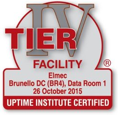 Certificazione TierIV Facility Elmec Informatica